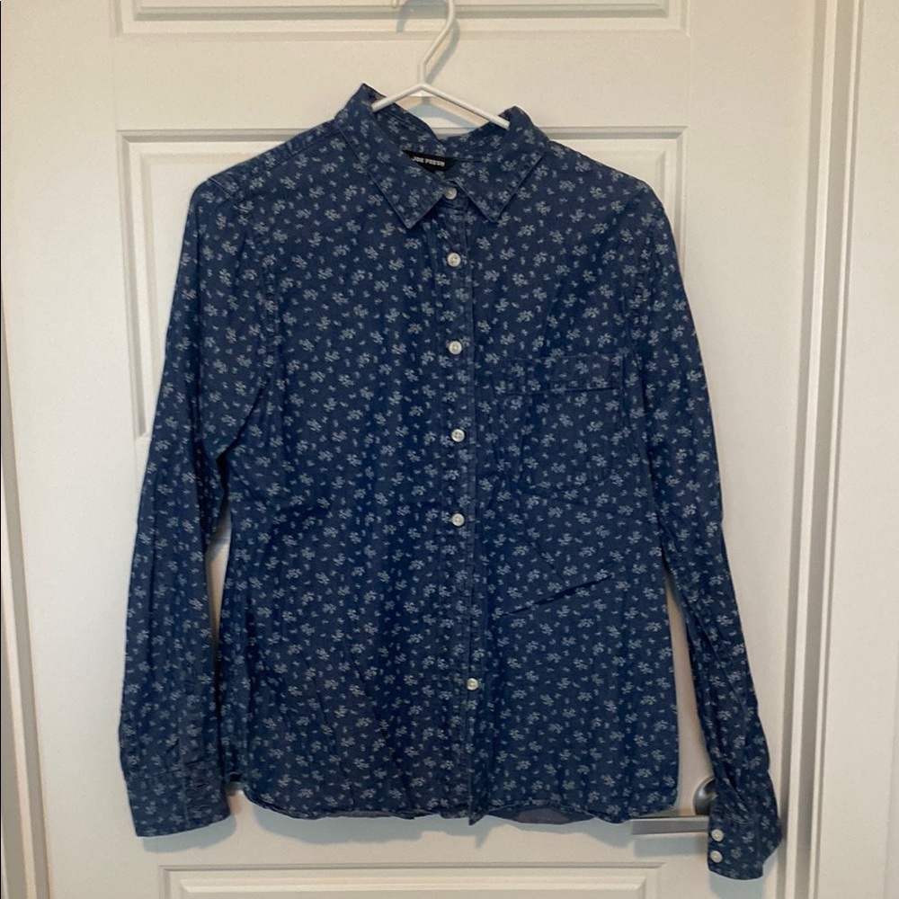 Joe Fresh Navy Floral Shirt